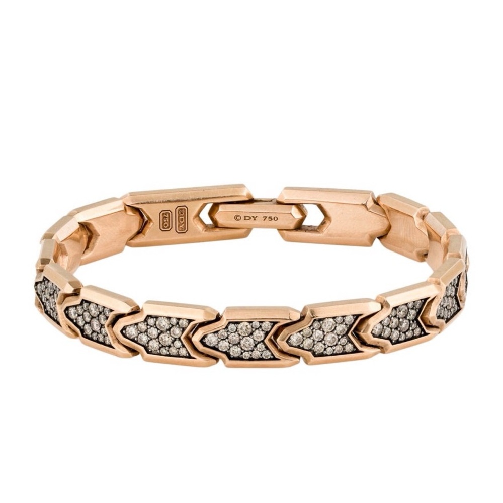 David Yurman
18K 3.77ctw Diamond Link Bracelet